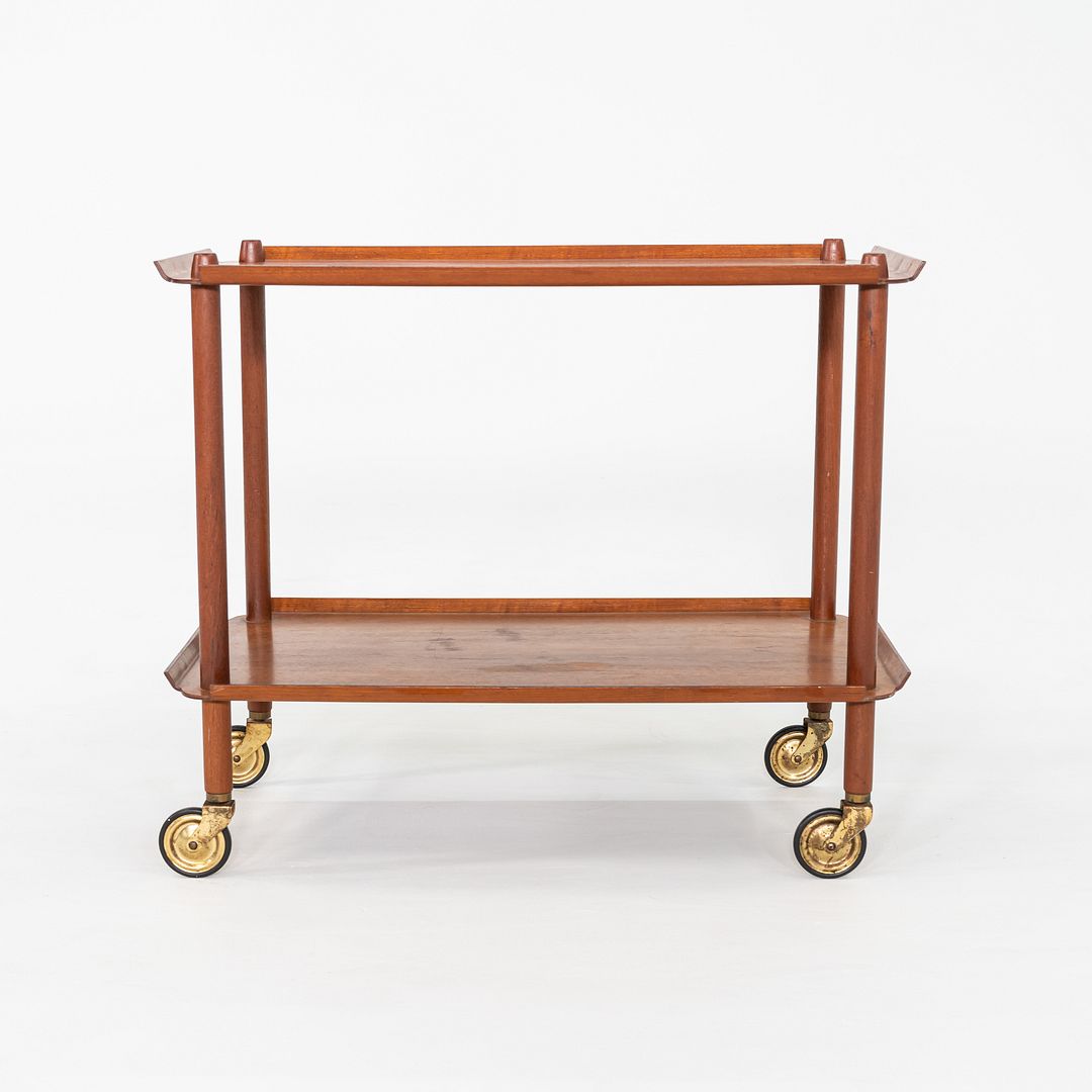 Teak Bar Cart