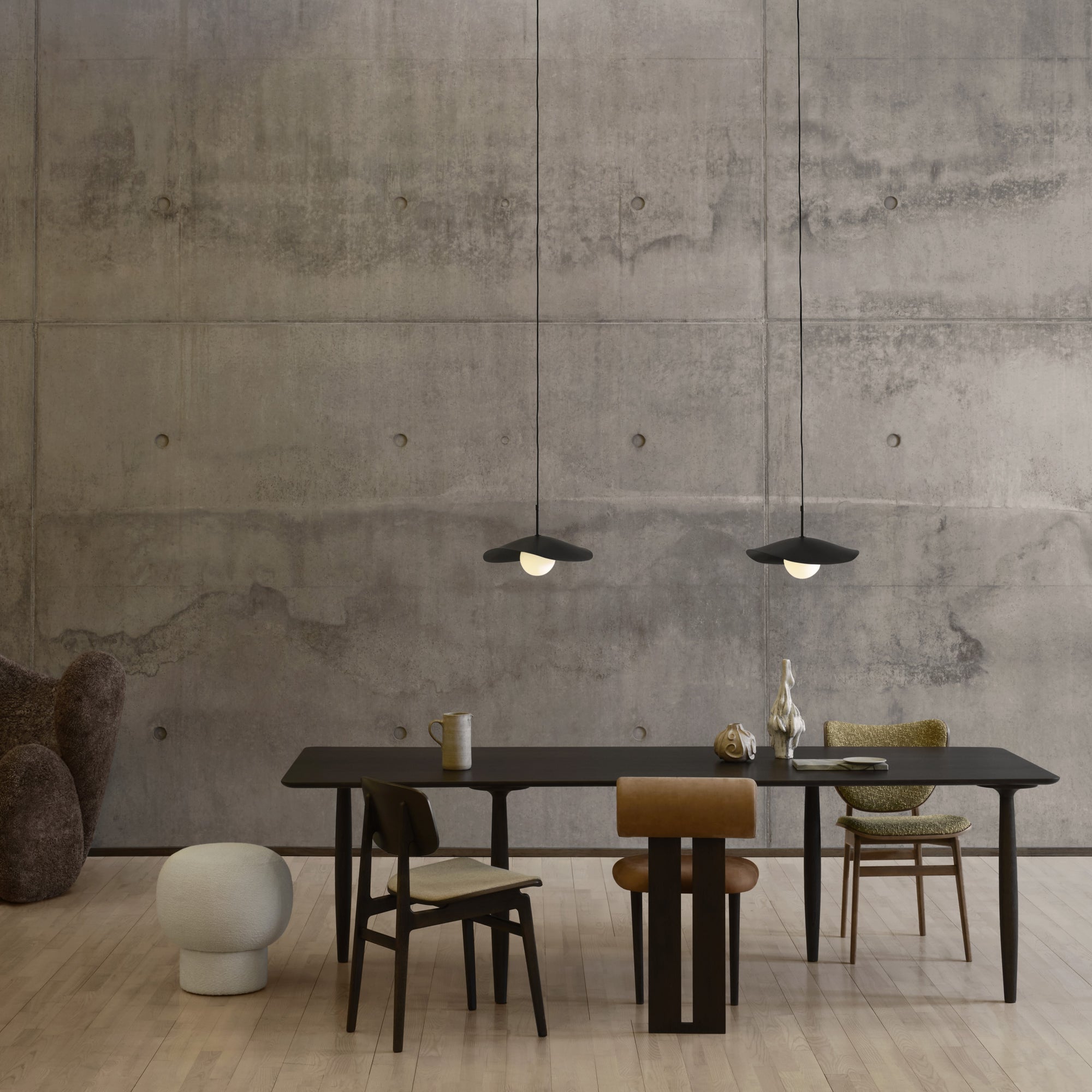 Oku Dining Table — Round and Rectangle