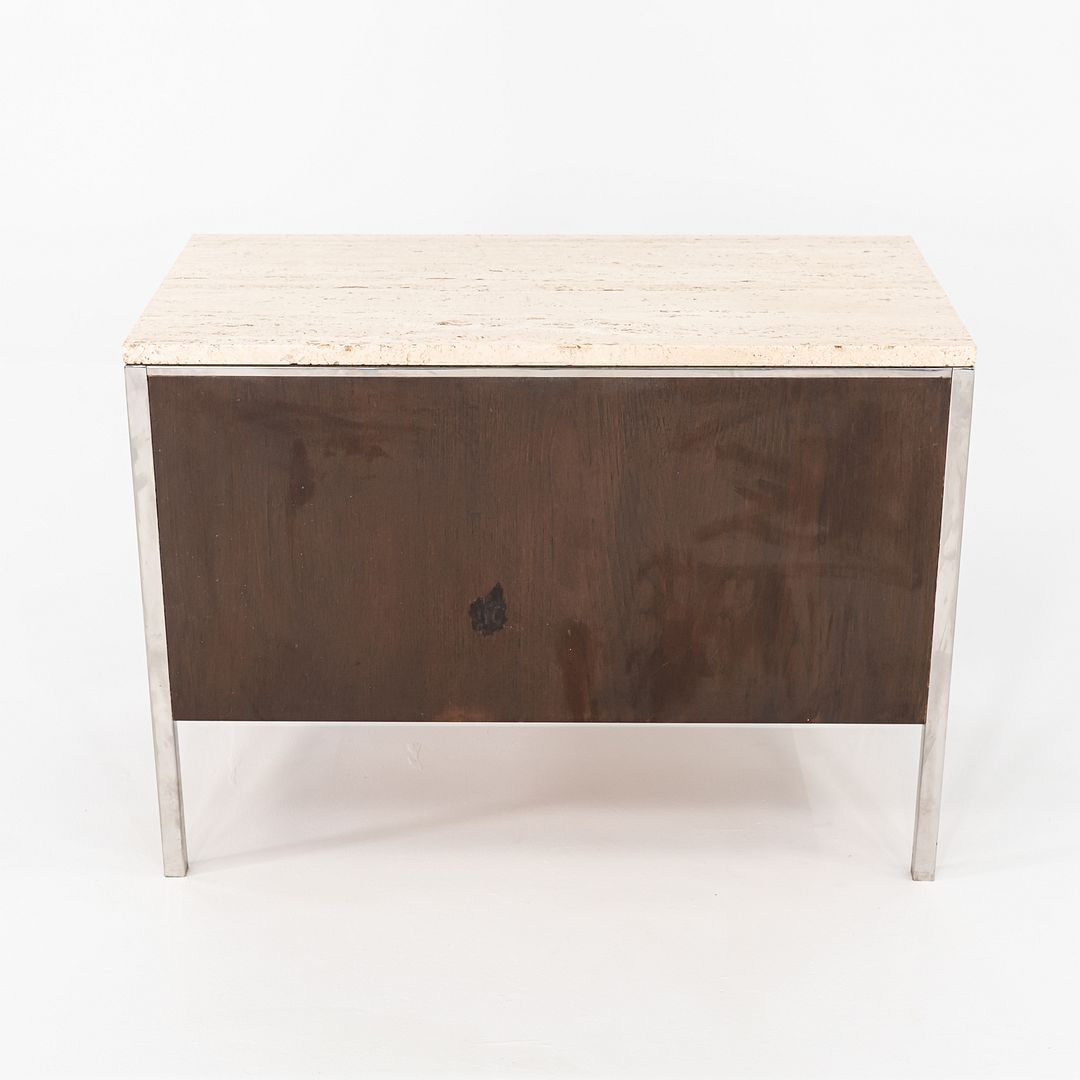 Walnut 2-Position Credenza