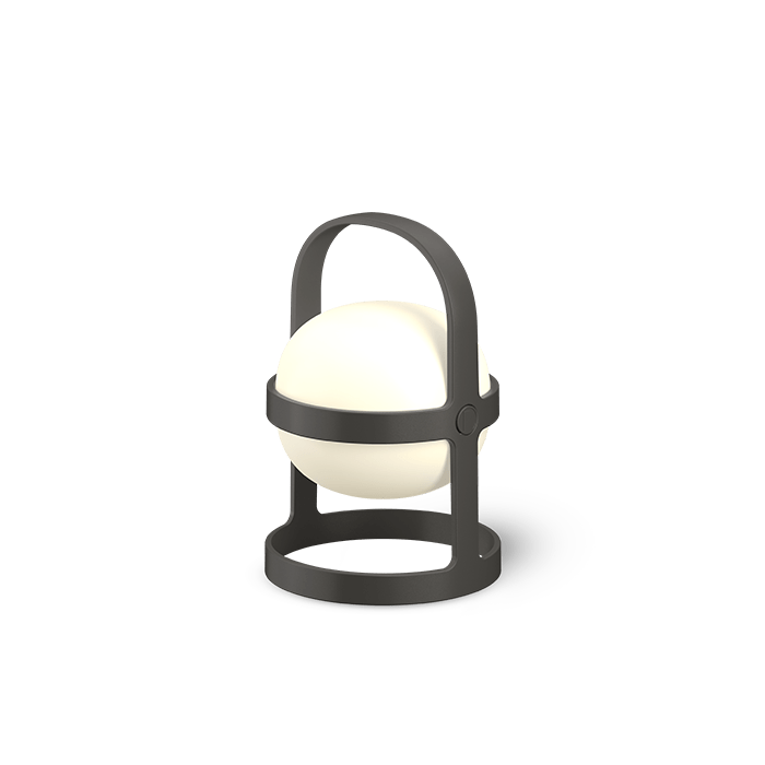 Soft Spot Solar Lamp — Slate Grey