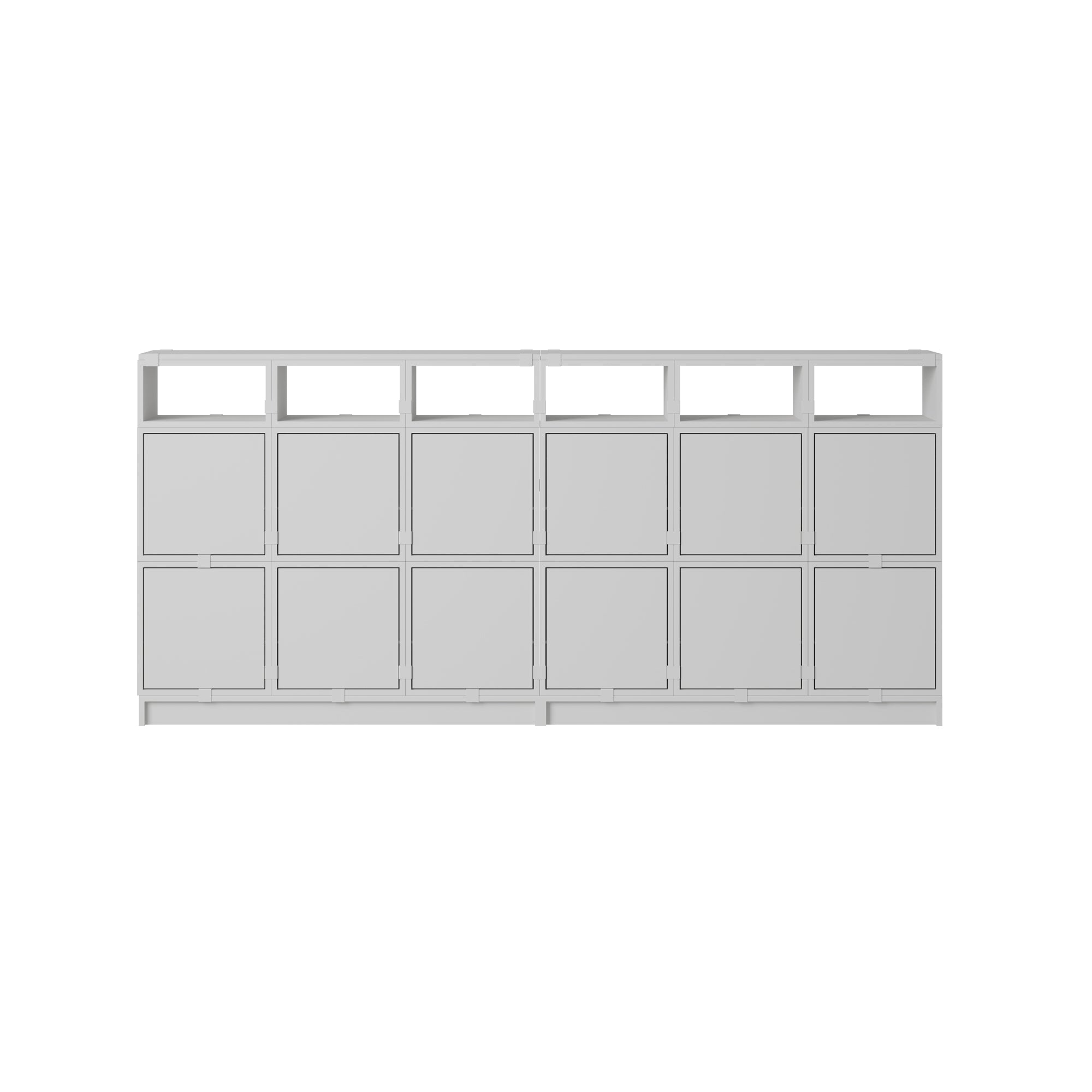 Stacked Storage System — Sideboard Configuration 1