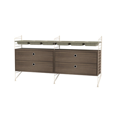 String System Shelving — Bedroom Bundle G