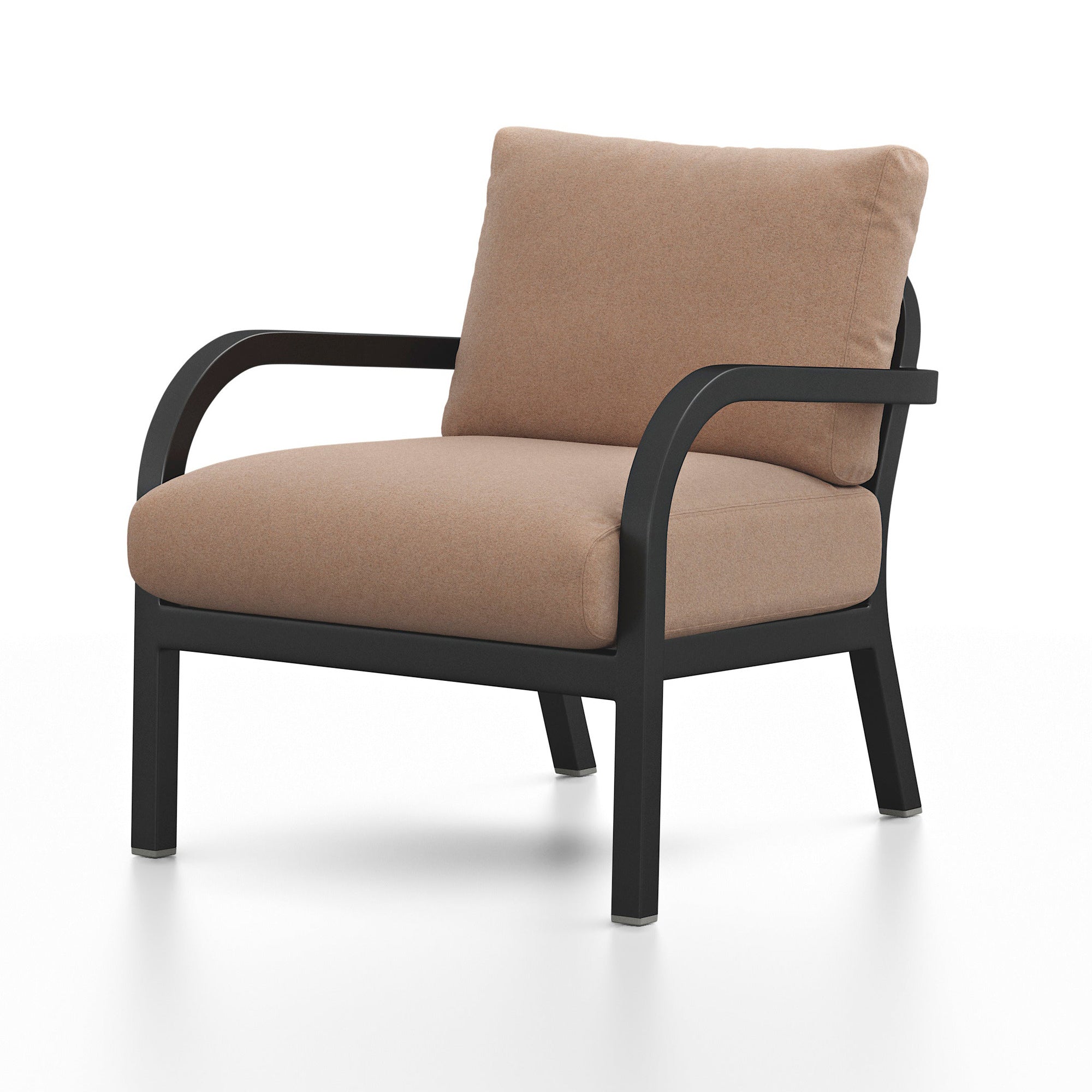 Navy Lounge Armchair