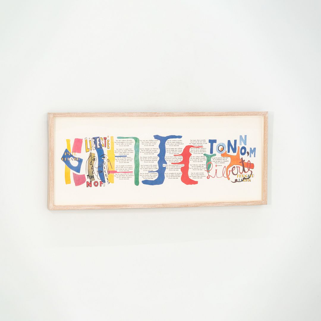 Liberte Silkscreen Print