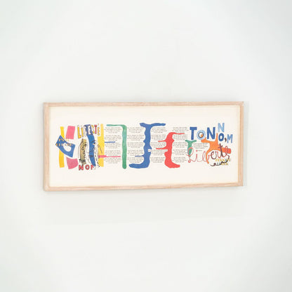 Liberte Silkscreen Print