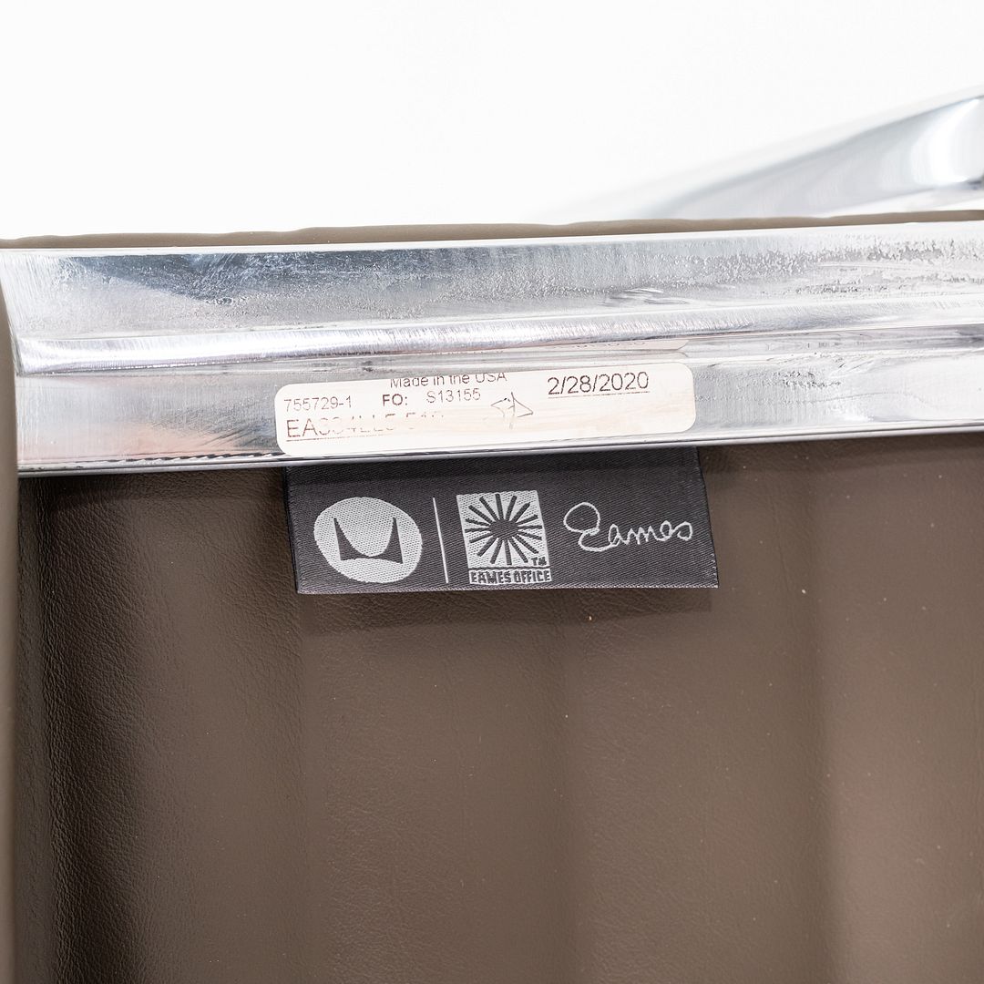 Aluminum Group Management Desk Chair, Model EA334