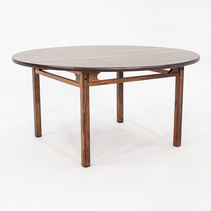 Round Rosewood Coffee Table