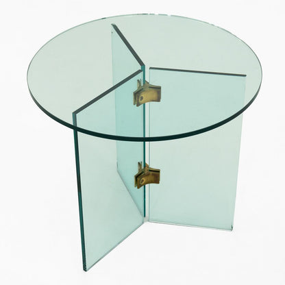 Glass Side Table