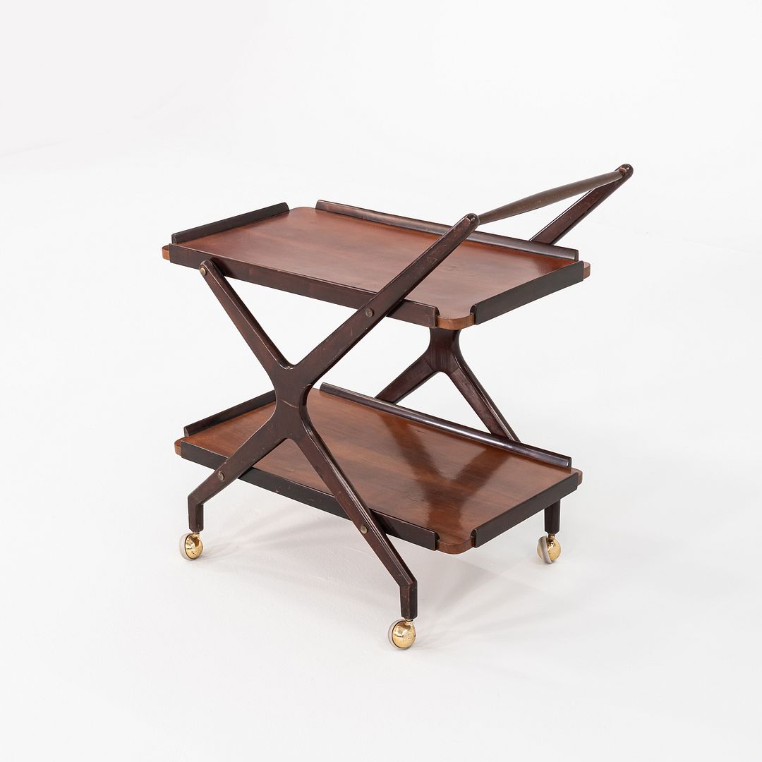 Teak Bar Cart