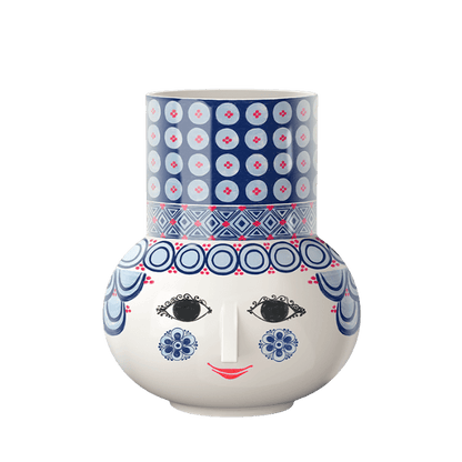 Bjørn Wiinblad Olga Vase — Blue