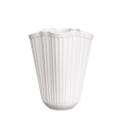 Hammershøi Unfold Vase — White