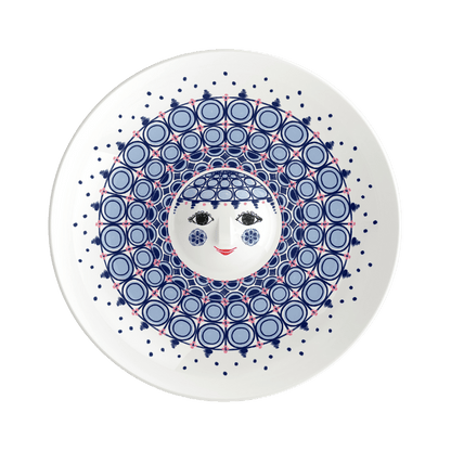 Bjørn Wiinblad Olga Dish — Blue