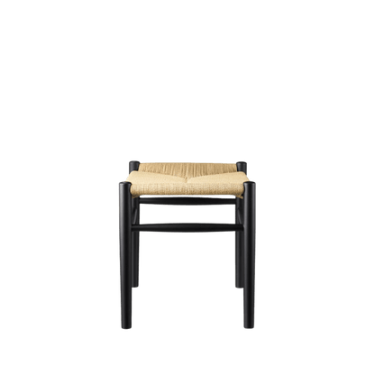 J83 Stool — Jet Black Painted Beech