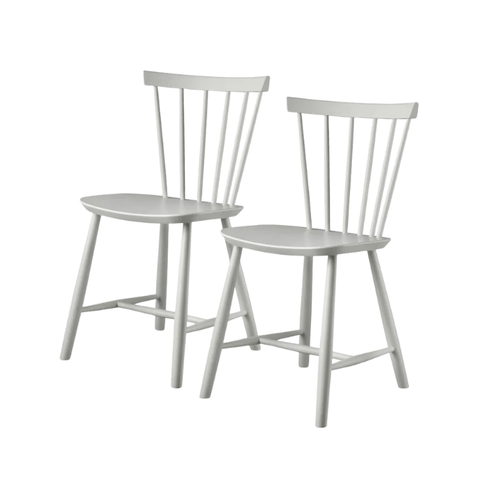 J46 Dining Chair — Dust & Bones Beech — Set of 2