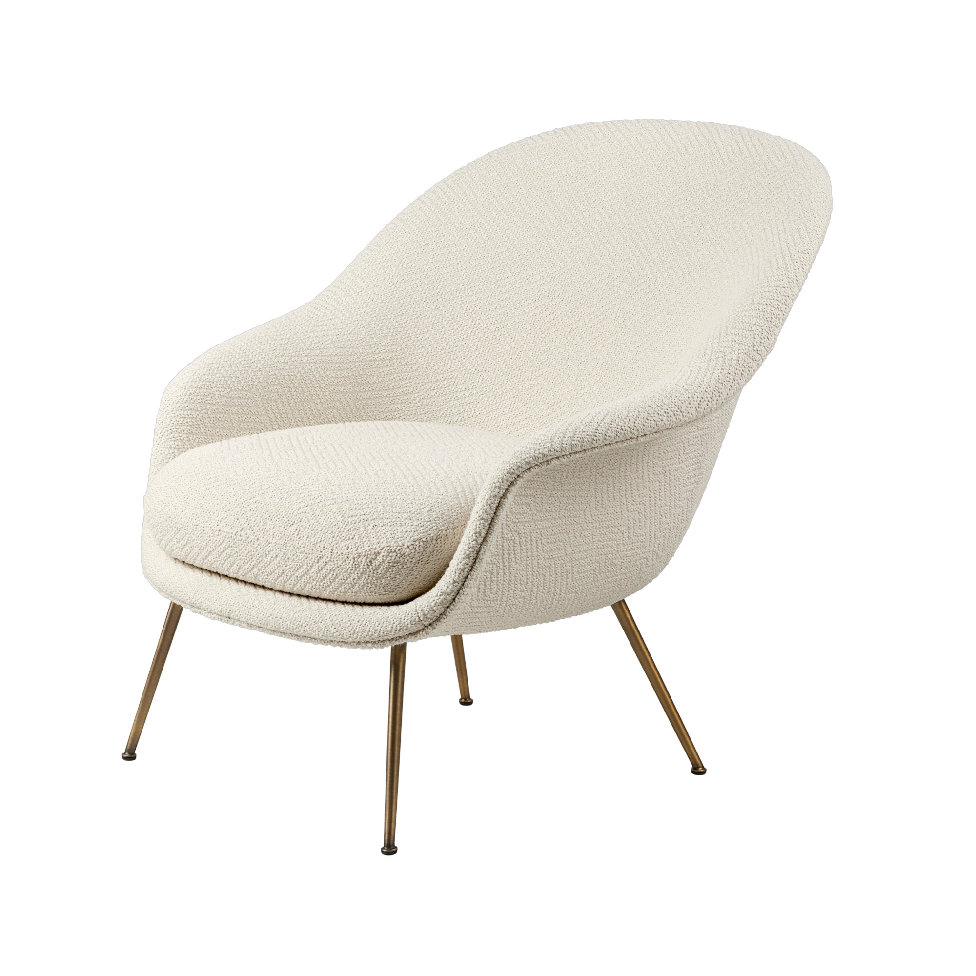 Bat Lounge Chair — High and Low Back with Conic Base