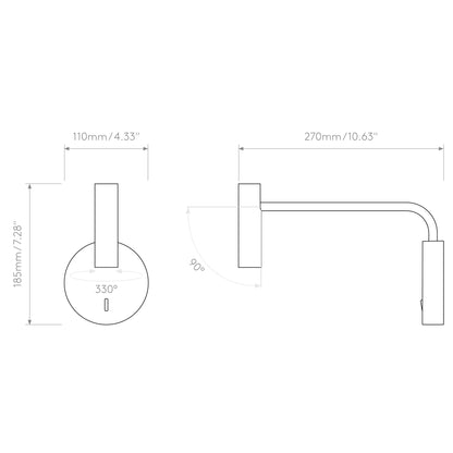 Enna Wall Lamp