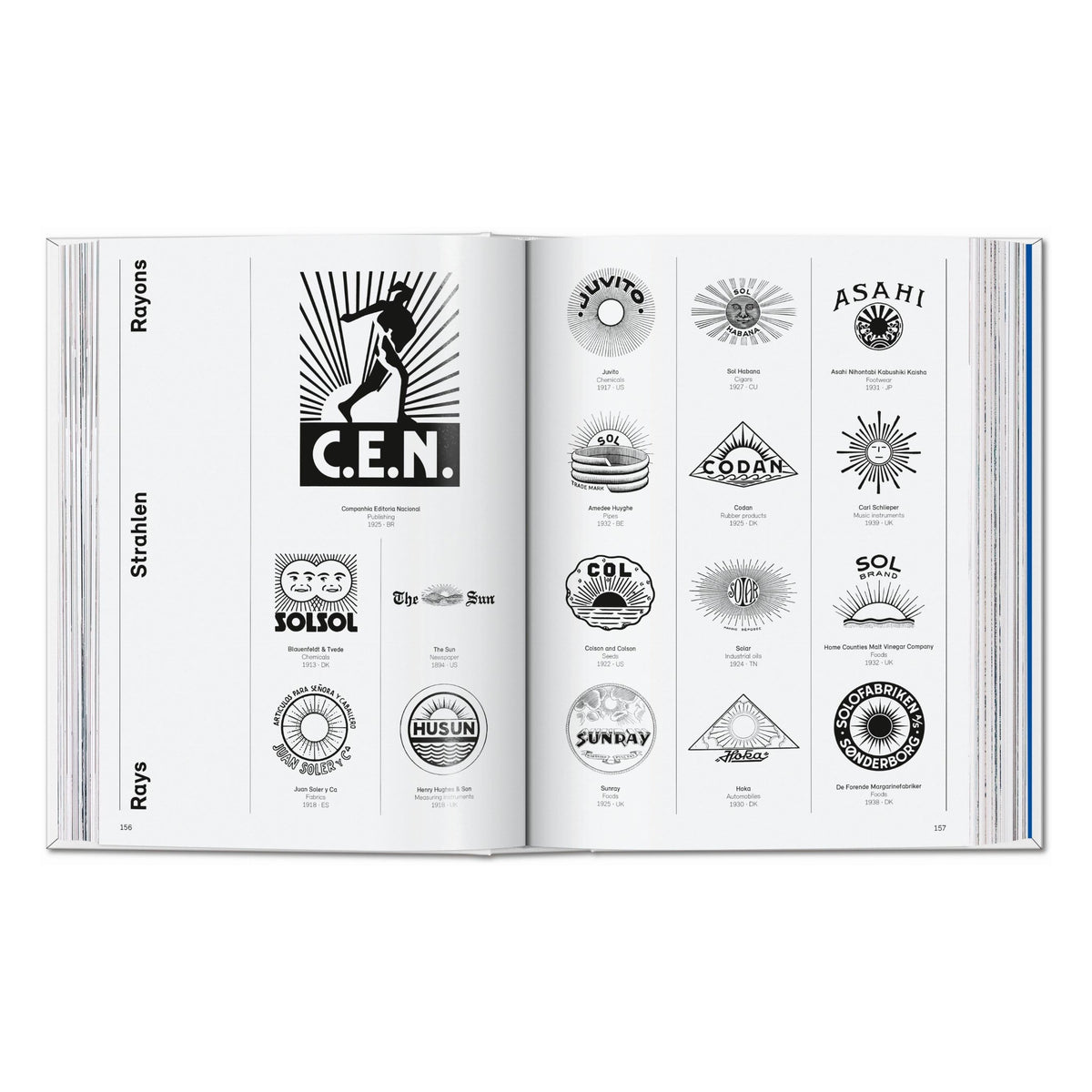 Logo Beginnings. Logo Modernism. 45th Ed. (German, French, English)