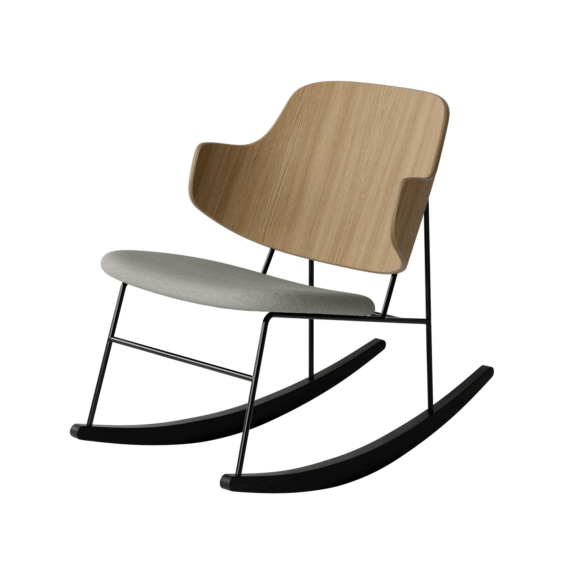 Penguin Rocking Chair — Upholstered Seat