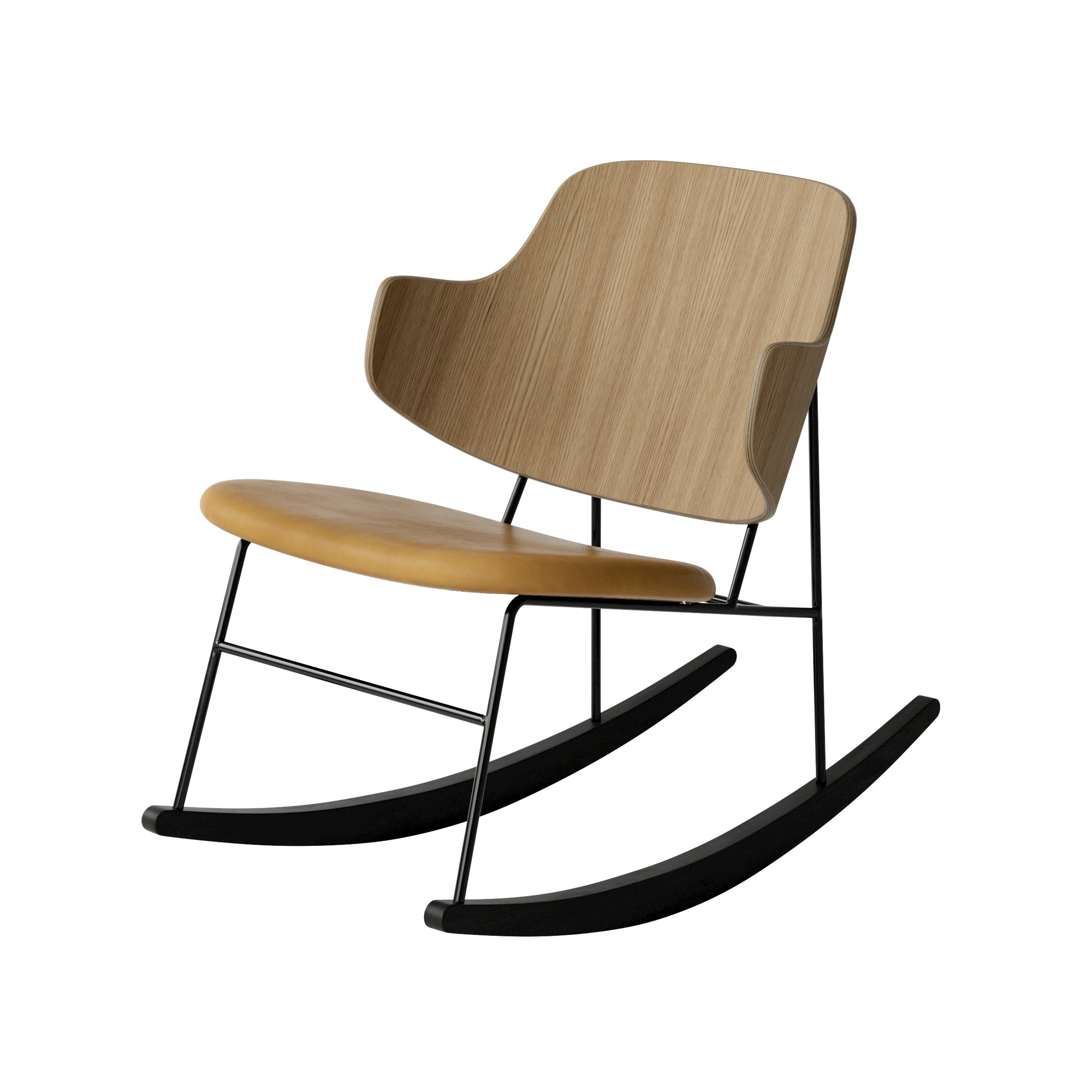 Penguin Rocking Chair — Upholstered Seat