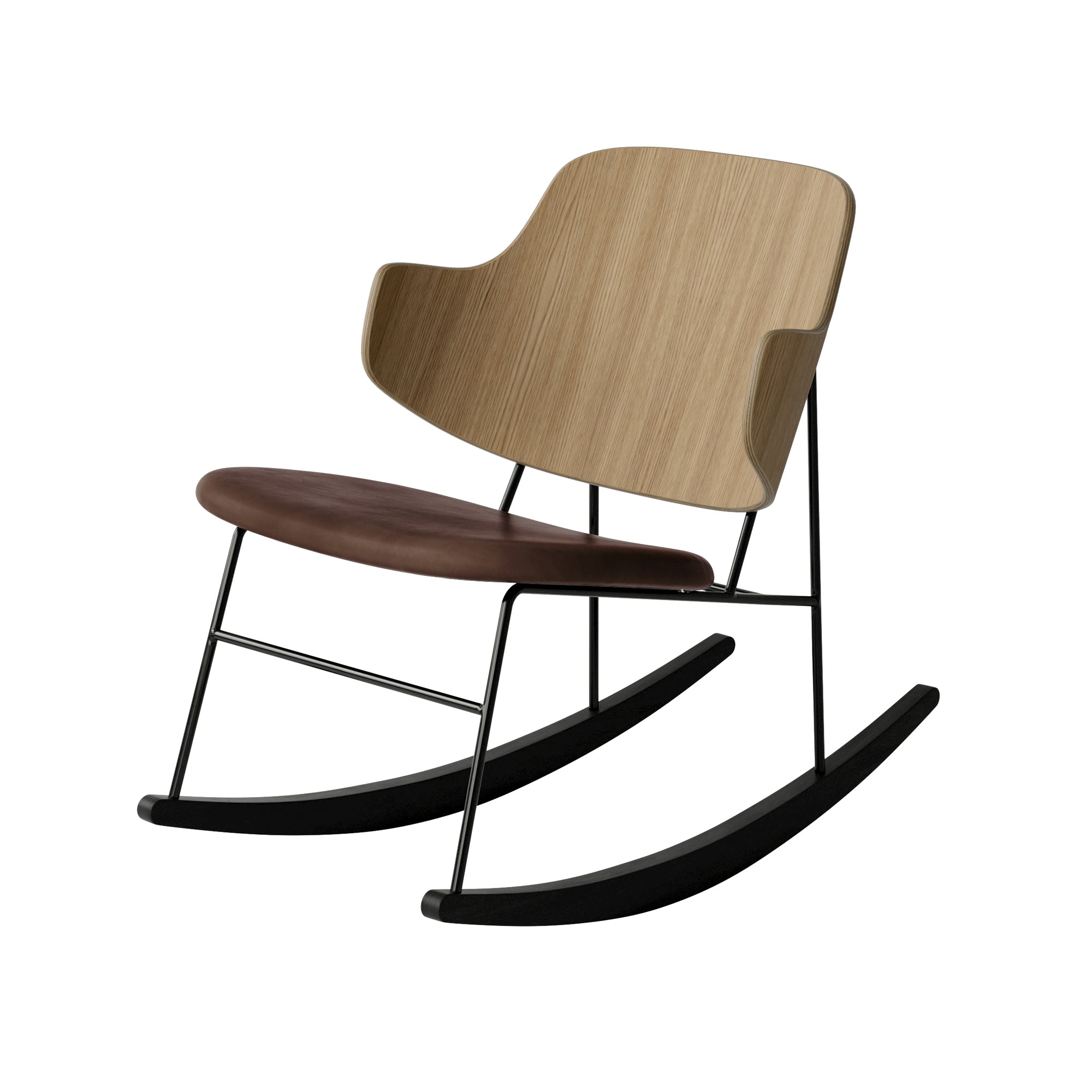 Penguin Rocking Chair — Upholstered Seat