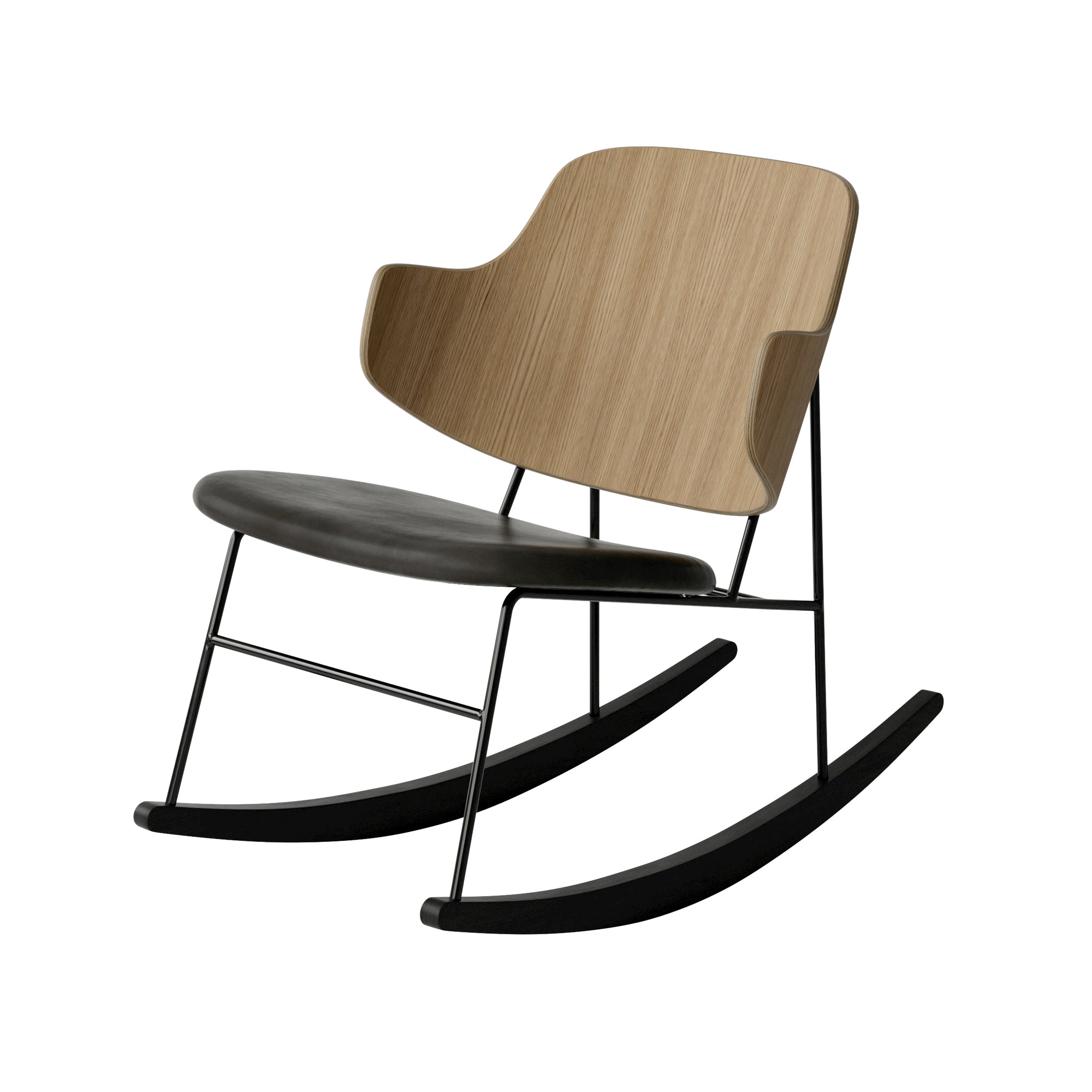 Penguin Rocking Chair — Upholstered Seat