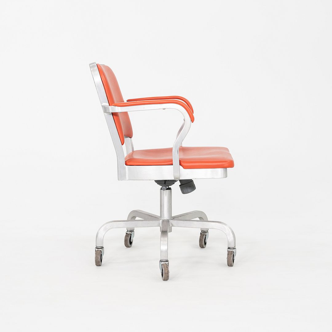 Navy Officer Swivel Armchair