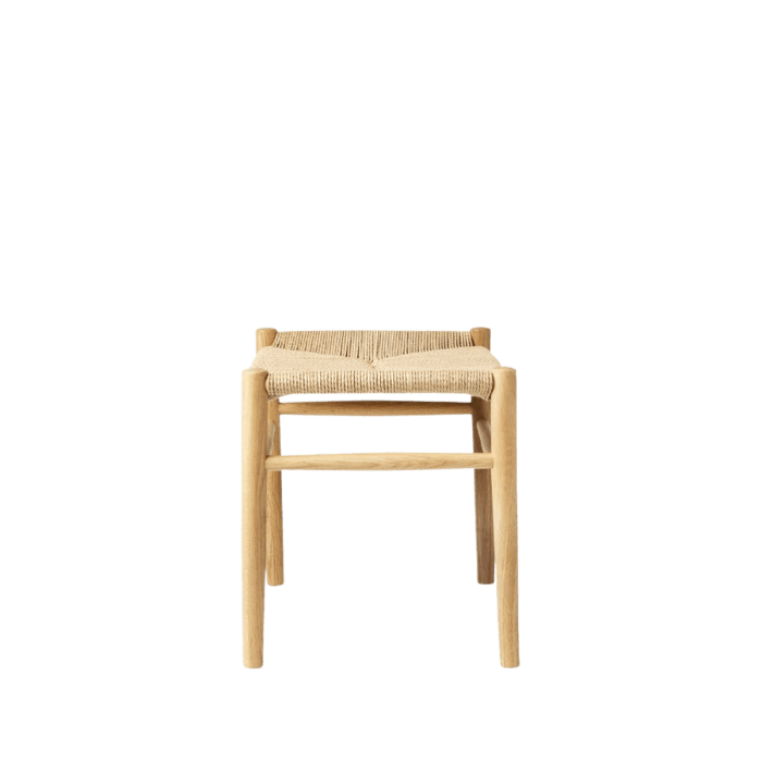 J83 Stool — Nature Lacquered Oak