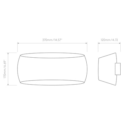 Aria 370 Wall Lamp