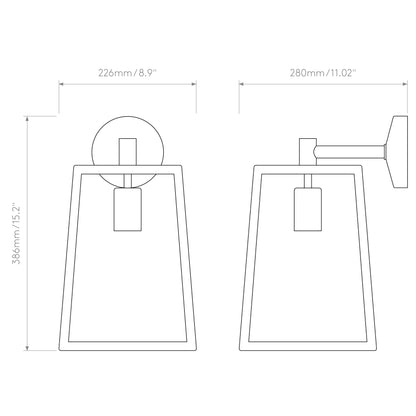 Calvi Wall Lamp — Outdoor