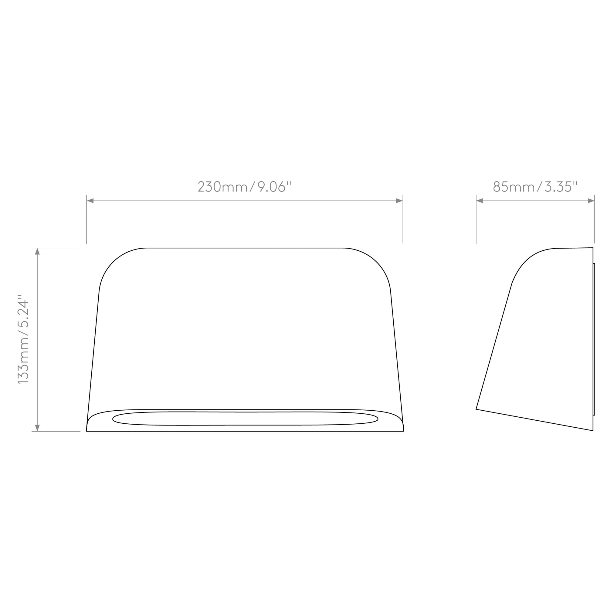 Mast Twin Wall Lamp — Outdoor