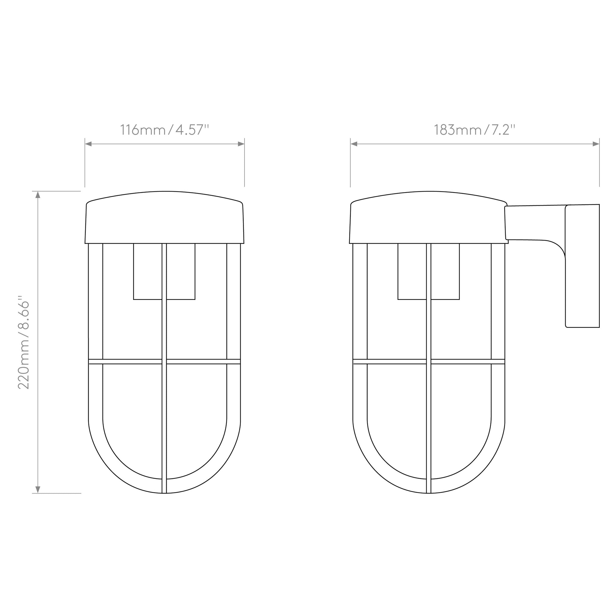 Cabin Wall Lamp — Outdoor
