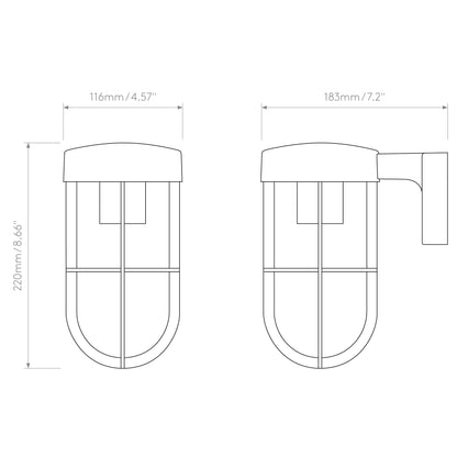 Cabin Wall Lamp — Outdoor