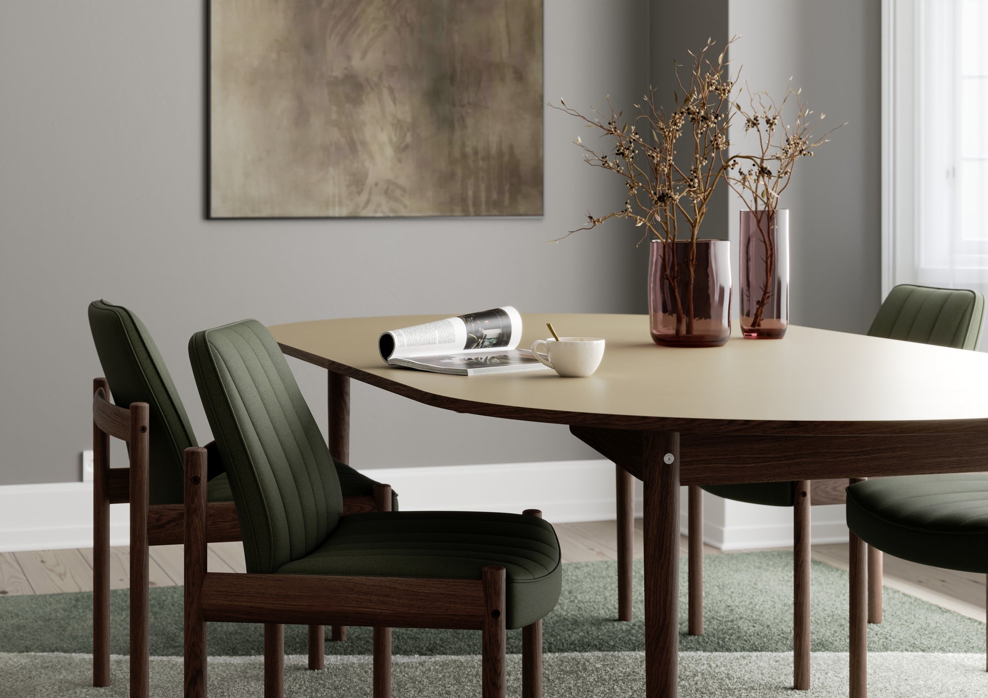 Oma Dining Table — Extendable