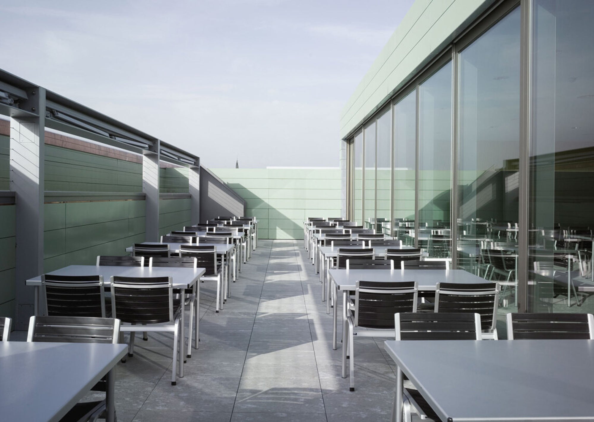 Anodized Stacking Chair