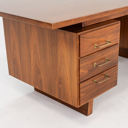 Walnut Executive Desk