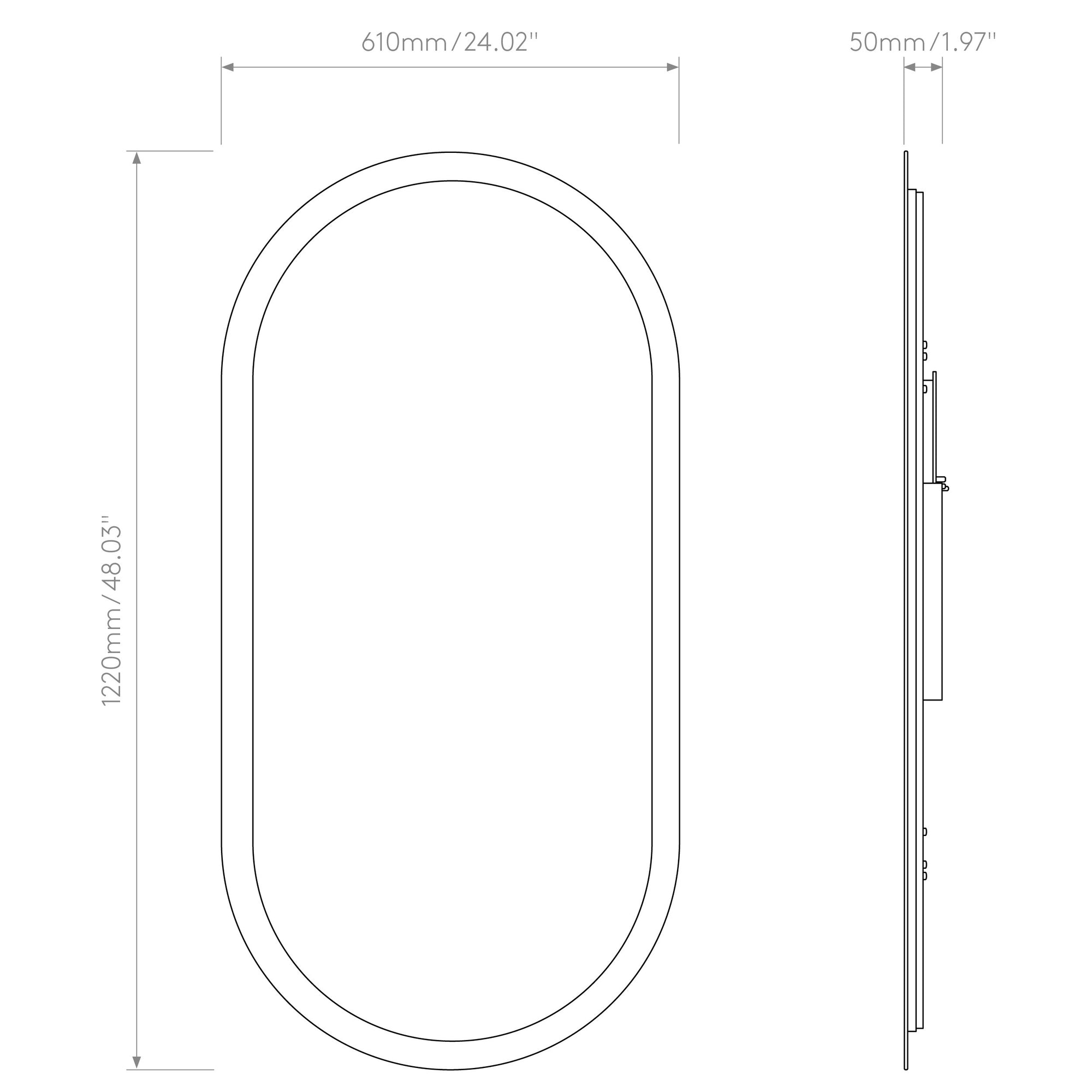Varenna LED Mirror
