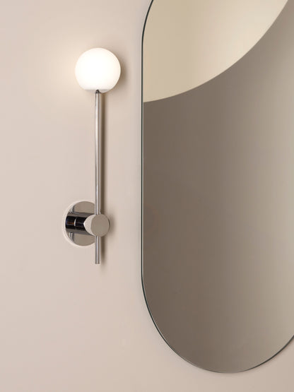 Orb Single Bathroom Wall Lamp
