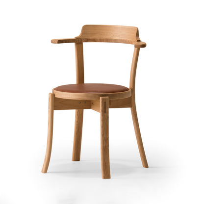 Darby Chair — Leather Upholstered Seat