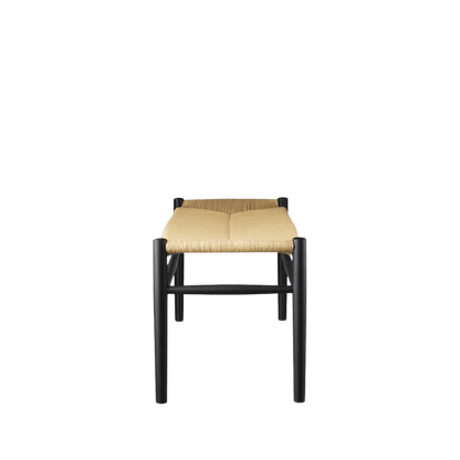J83B Bench — Jet Black Painted Beech
