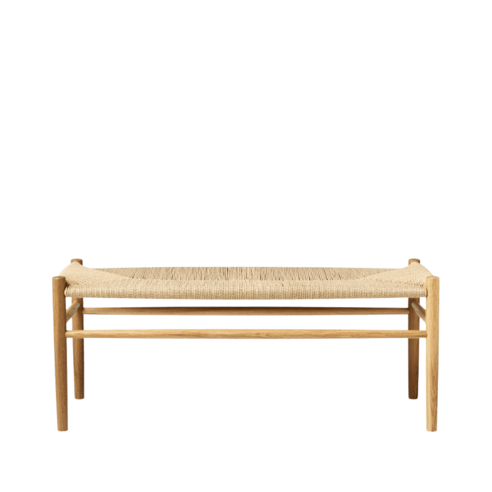 J83B Bench — Nature Lacquered Oak