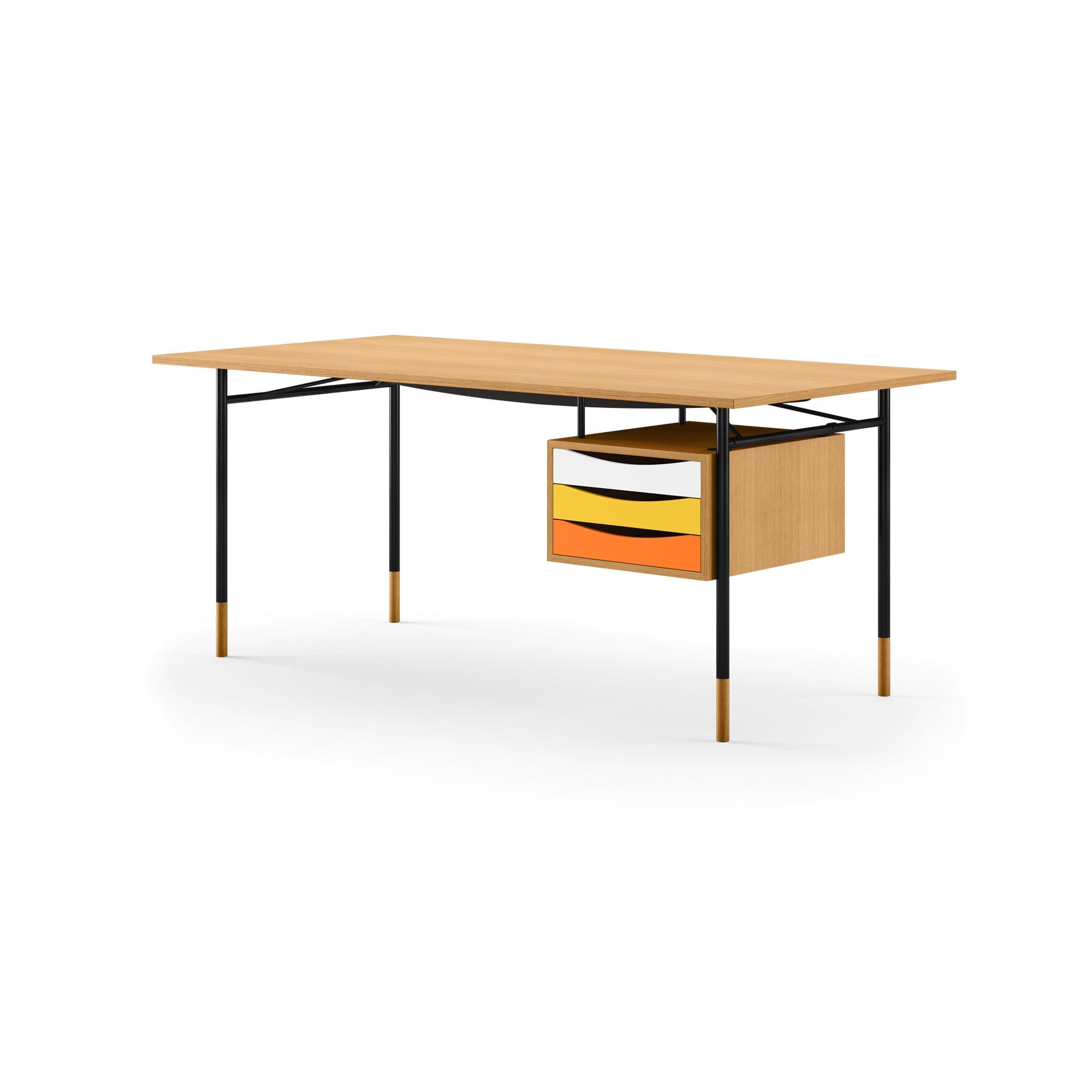 Nyhavn Desk with Tray Unit