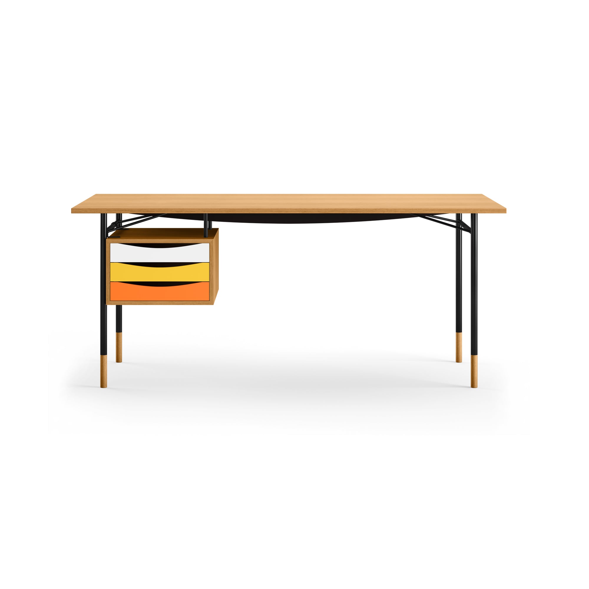 Nyhavn Desk with Tray Unit
