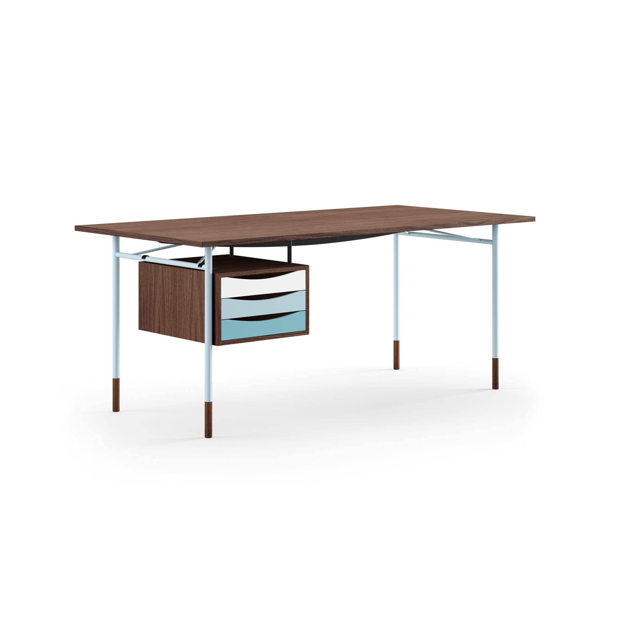 Nyhavn Desk with Tray Unit
