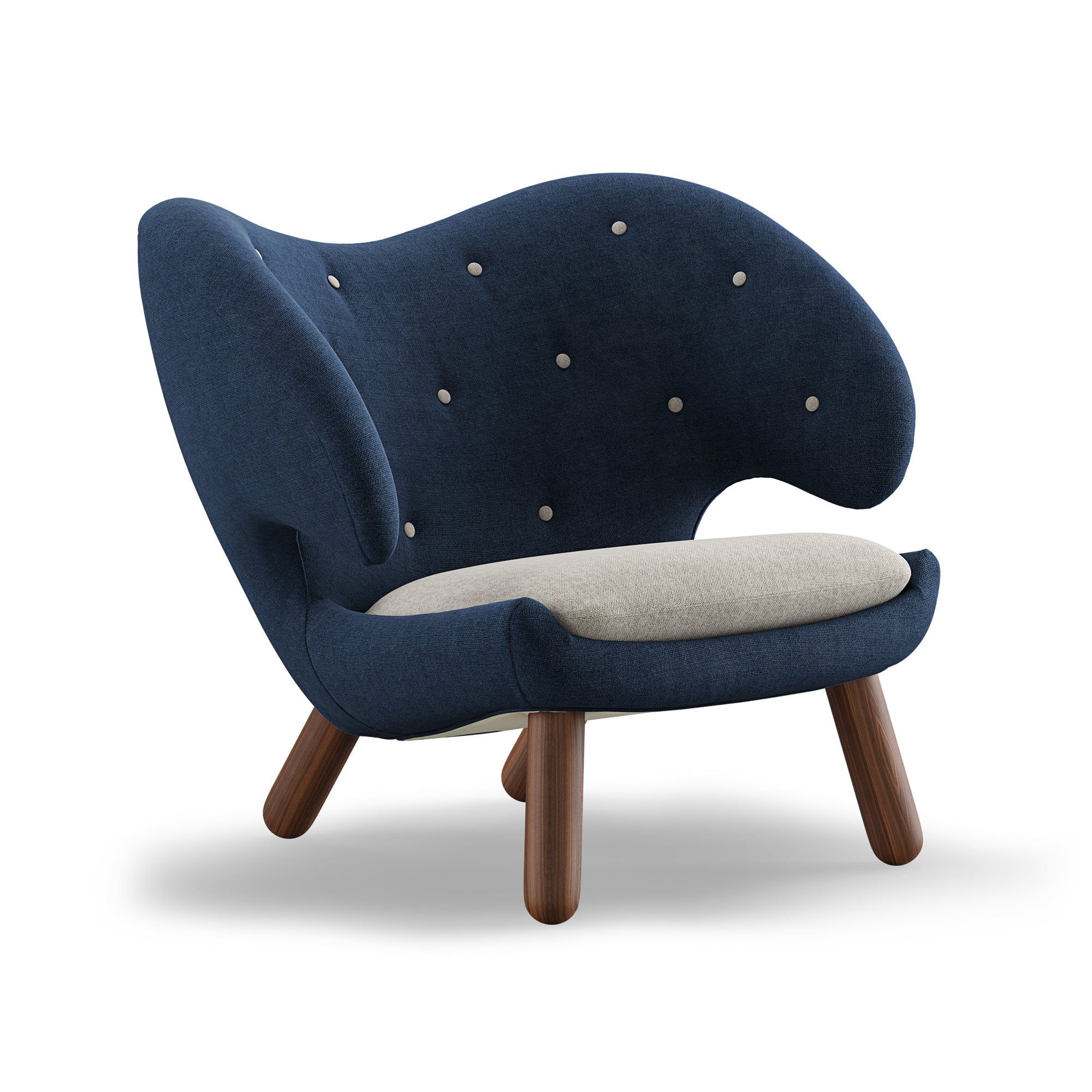 Pelican Chair with Buttons