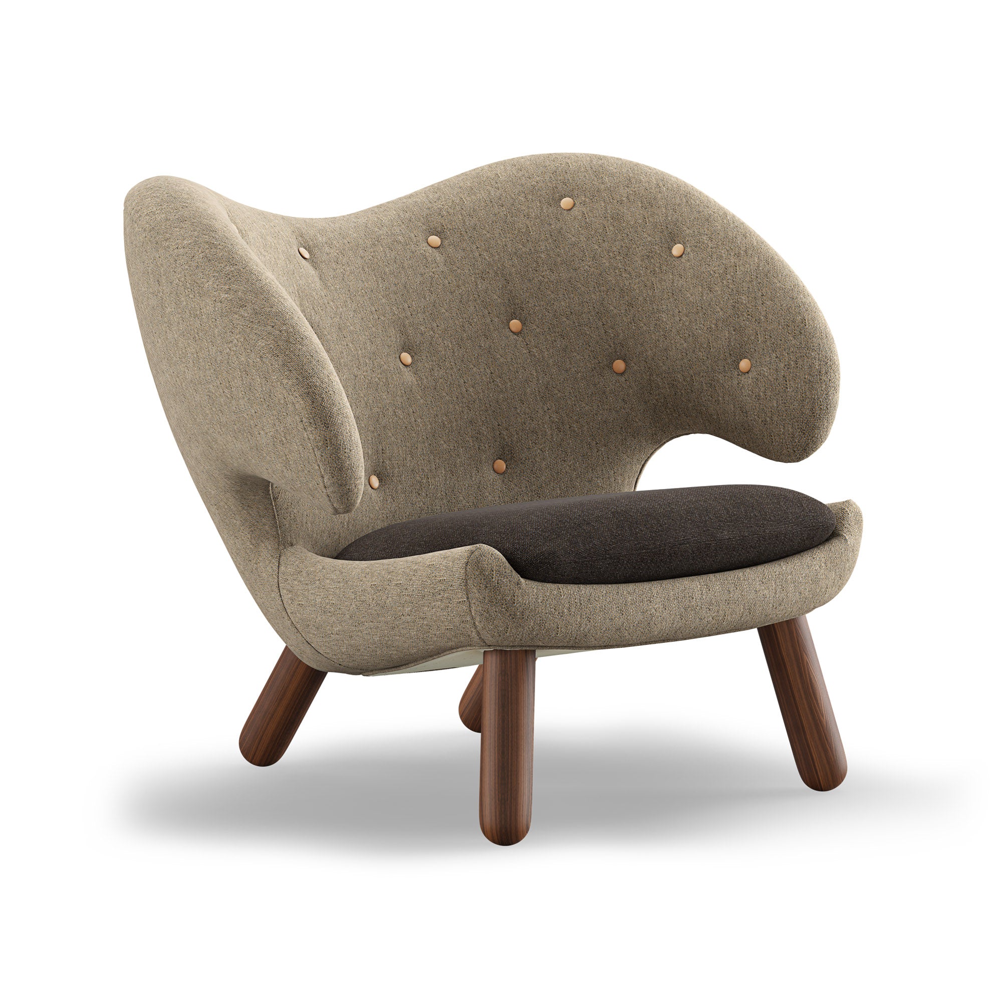 Pelican Chair with Buttons