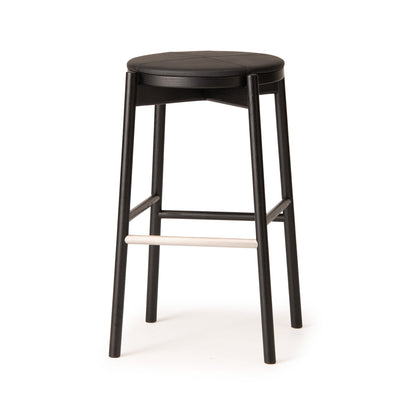 Kotan Bar Stool — Fabric Upholstered Seat