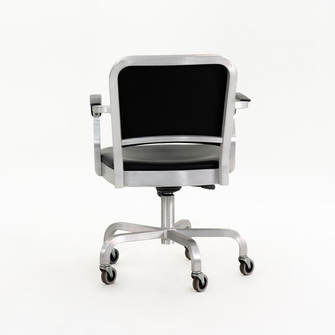 Navy Officer Swivel Task Chair