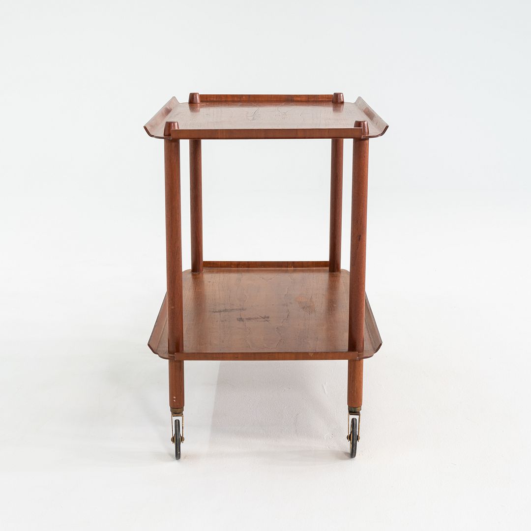 Teak Bar Cart