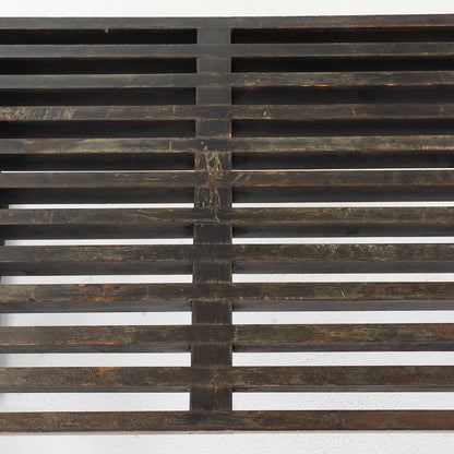 4692 Slatted Platform Bench