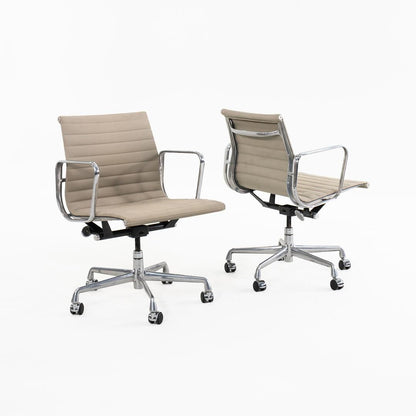 Aluminum Group Management Desk Chair, Model EA335